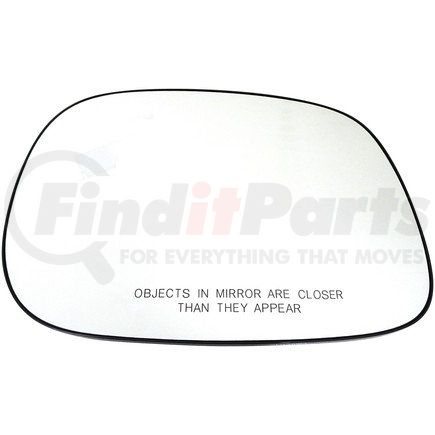 56270 by DORMAN - Non-Heated Plastic Backed Mirror Right