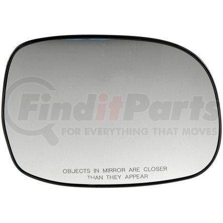 56455 by DORMAN - Non-Heated Plastic Backed Mirror Right