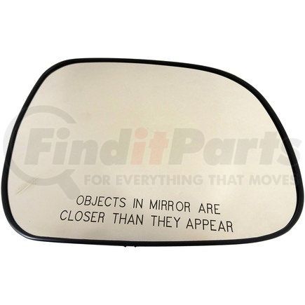 56491 by DORMAN - Plastic Backed Door Mirror Glass