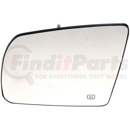 56496 by DORMAN - Plastic Backed Door Mirror Glass