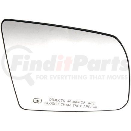 56497 by DORMAN - Plastic Backed Door Mirror Glass