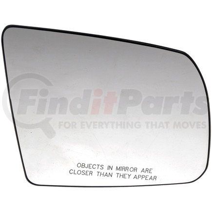 56499 by DORMAN - Plastic Backed Door Mirror Glass