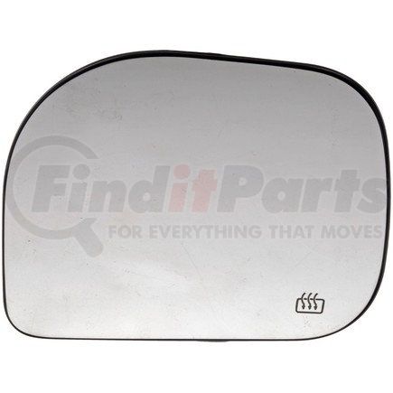 56538 by DORMAN - Plastic Backed Door Mirror Glass