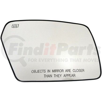 56563 by DORMAN - Plastic Backed Door Mirror Glass