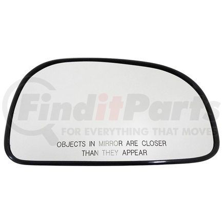 56655 by DORMAN - Plastic Backed Door Mirror Glass