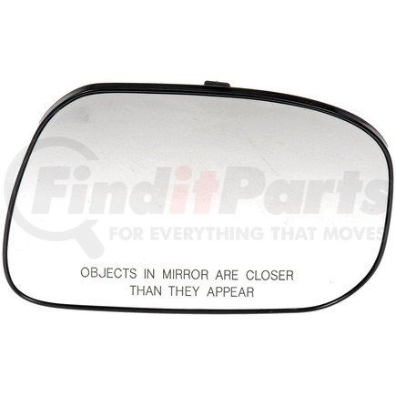 56952 by DORMAN - Plastic Backed Door Mirror Glass