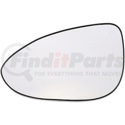 56964 by DORMAN - Non Heated Plastic Backed Mirror Left