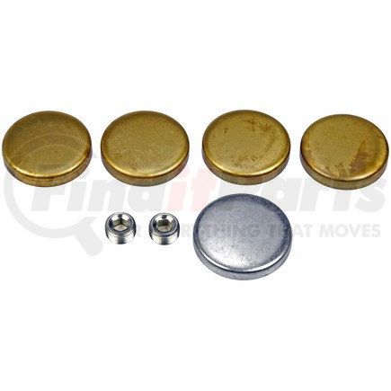 567-017 by DORMAN - Amc Brass Expansion Plug Kit, 5 Expansion Plugs, 2 Pipe Plugs