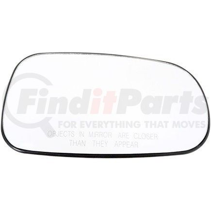 56709 by DORMAN - Plastic Backed Door Mirror Glass