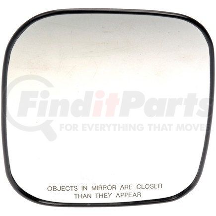 56763 by DORMAN - Plastic Backed Door Mirror Glass