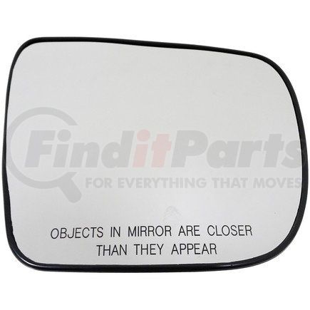 56787 by DORMAN - Plastic Backed Door Mirror Glass