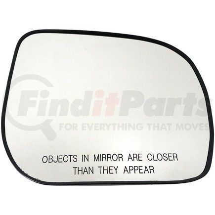 56791 by DORMAN - Plastic Backed Door Mirror Glass