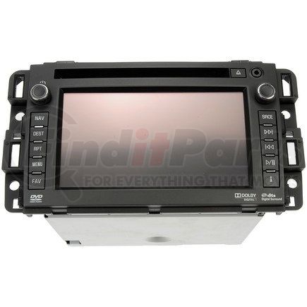 586-098 by DORMAN - Remanufactured Infotainment Display Module