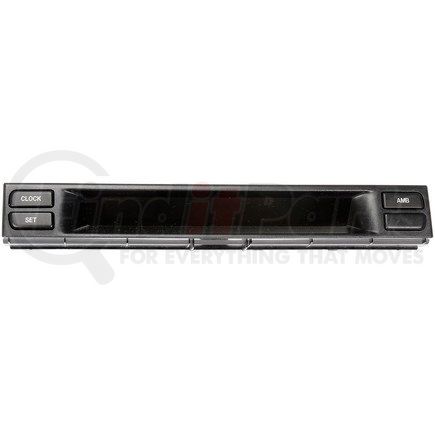 588-101 by DORMAN - Remanufactured Infotainment Display Module