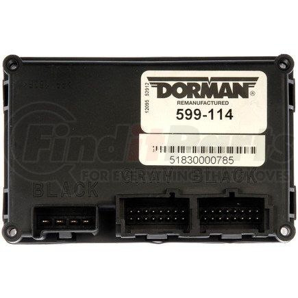 599-114 by DORMAN - Remanufactured Transfer Case Control Module