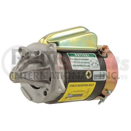 25217 by DELCO REMY - Starter Motor - Remanufactured, Straight Drive