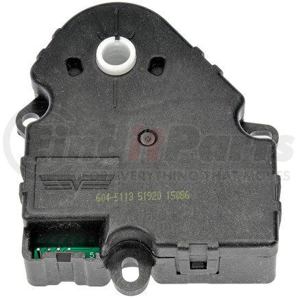 604-5113 by DORMAN - Air Door Actuator - Heater Valve