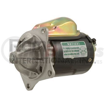 25385 by DELCO REMY - Starter Motor - Remanufactured, Straight Drive