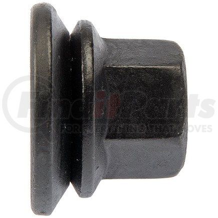 611-296 by DORMAN - Wheel Nut 9/16-18 Flanged Flat Face - 15/16 Hex, 1-1/8 Length