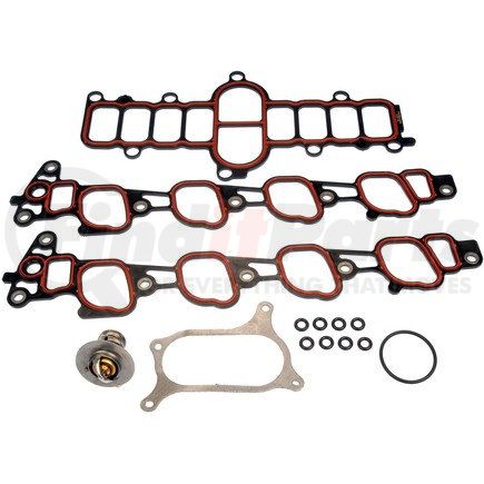 615-702 by DORMAN - Gasket Kit Includes Plenum And Manifold Gaskets - Thermostat And Oring