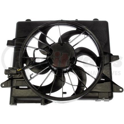 620-137 by DORMAN - Radiator Fan Assembly With Resistor