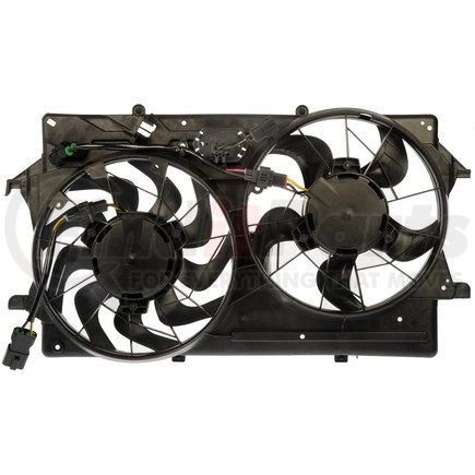 620-147 by DORMAN - Dual Fan Assembly With Resistor