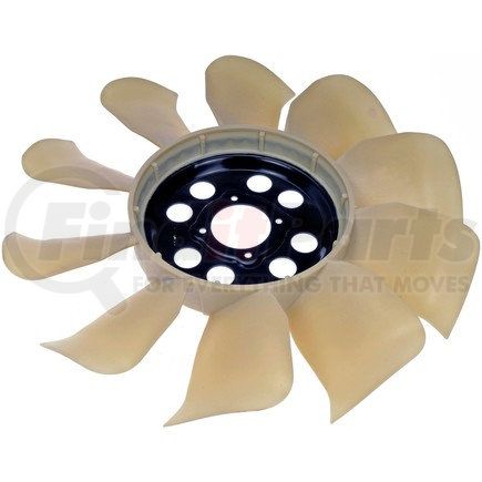 620-163 by DORMAN - Clutch Fan Blade - Plastic