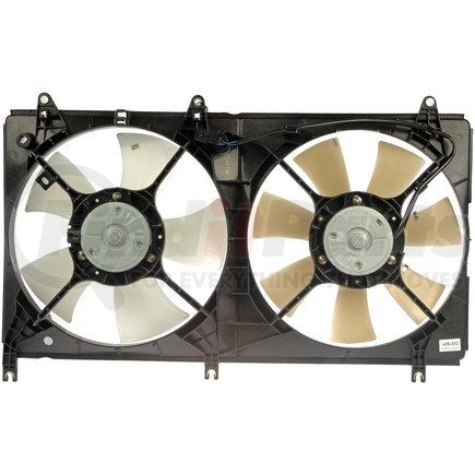 620-332 by DORMAN - Dual Fan Assembly Without Controller