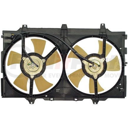 620-411 by DORMAN - Dual Fan Assembly Without Controller