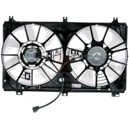 620-497 by DORMAN - Dual Fan Assembly Without Controller