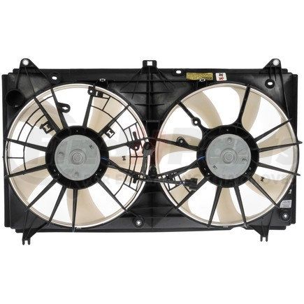 620-583 by DORMAN - Dual Fan Assembly Without Controller