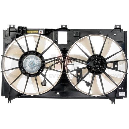 620-584 by DORMAN - Dual Fan Assembly Without Controller
