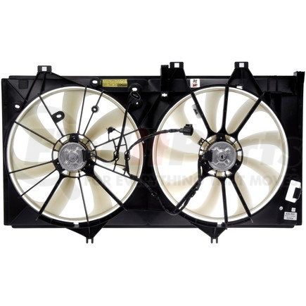 620-593 by DORMAN - Dual Fan Assembly Without Controller