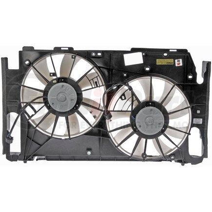 620-598 by DORMAN - Dual Fan Assembly Without Controller