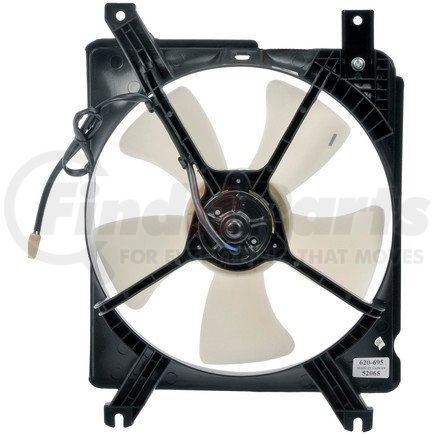 620-695 by DORMAN - Condenser Fan Assembly Without Controller