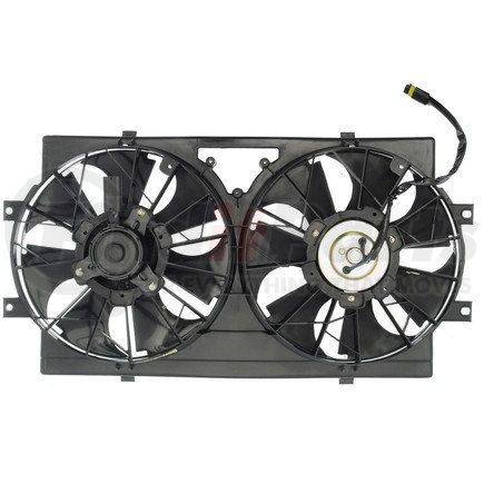 620-015 by DORMAN - Dual Fan Assembly Without Controller