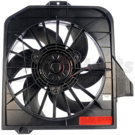 620-017 by DORMAN - Radiator Fan Assembly Without Controller