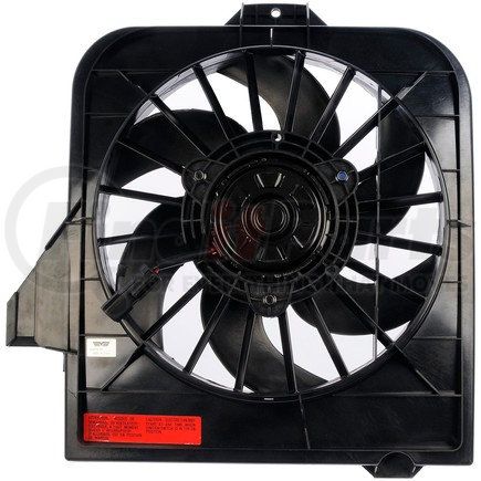 620-018 by DORMAN - Radiator Fan Assembly Without Controller