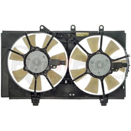 620-032 by DORMAN - Dual Fan Assembly Without Controller