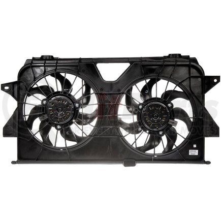 620-042 by DORMAN - Dual Fan Assembly Without Controller
