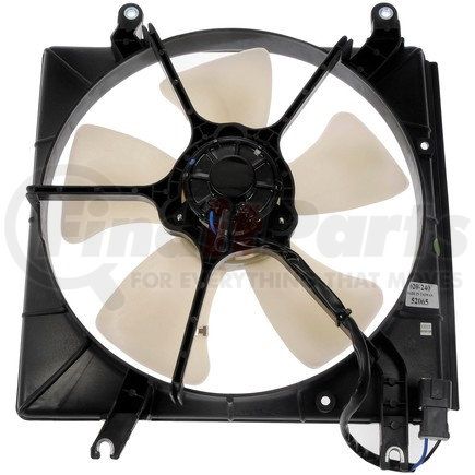 620-240 by DORMAN - Radiator Fan Assembly Without Controller