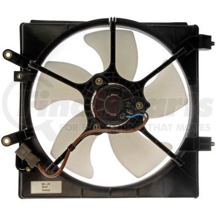Dorman 620-251 Engine Cooling Fan Assembly Radiator Fan Assembly Without Controller