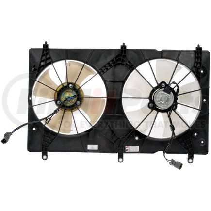 620-257 by DORMAN - Dual Fan Assembly Without Controller
