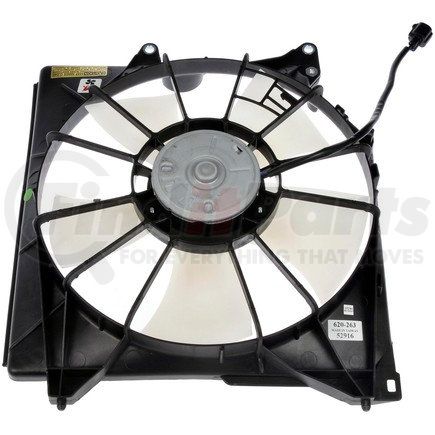 620-263 by DORMAN - Radiator Fan Assembly Without Controller