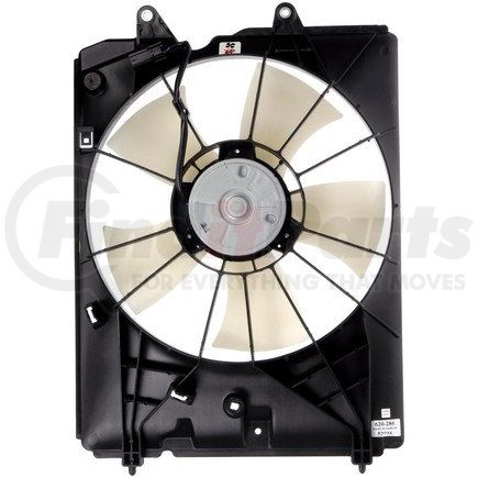 620-286 by DORMAN - Radiator Fan Assembly Without Controller