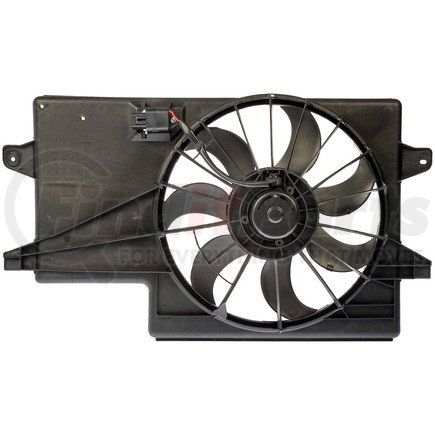 621-043 by DORMAN - Radiator Fan Assembly Without Controller