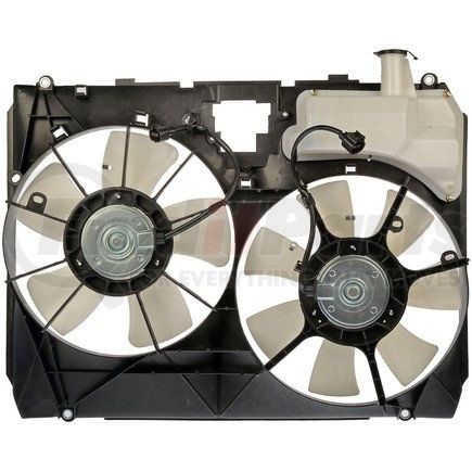 621-066 by DORMAN - Dual Fan Assembly With Reservoir