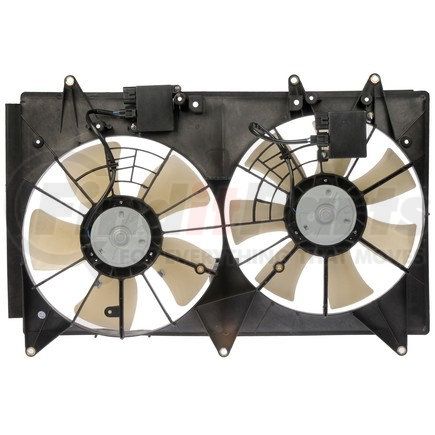 621-077 by DORMAN - Dual Fan Assembly With Controller