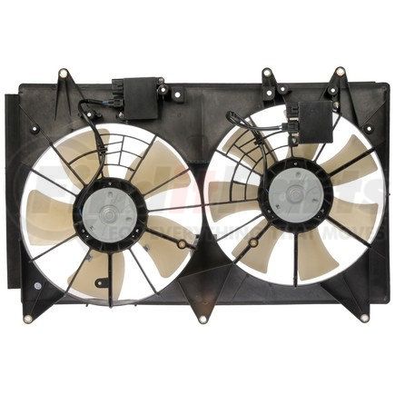 Dorman 621-077 Engine Cooling Fan Assembly Dual Fan Assembly With Controller