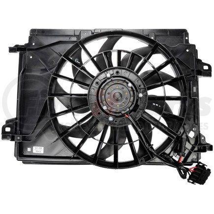 621-102 by DORMAN - Radiator Fan Assembly Without Controller